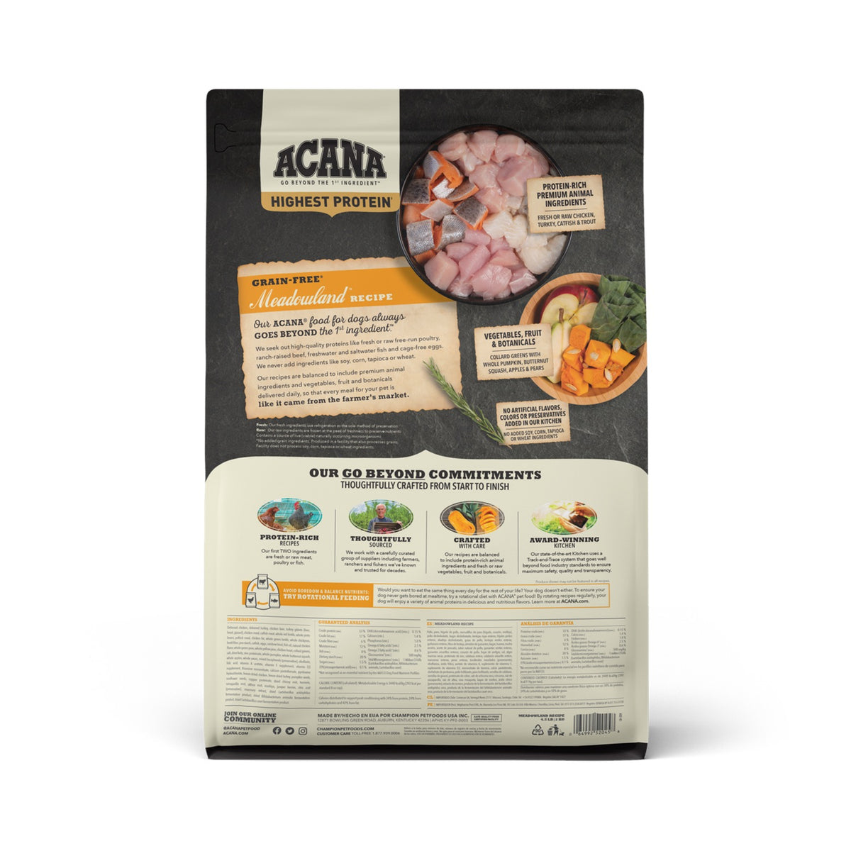 ACANA MEADOWNLAND. 2 KILOS.