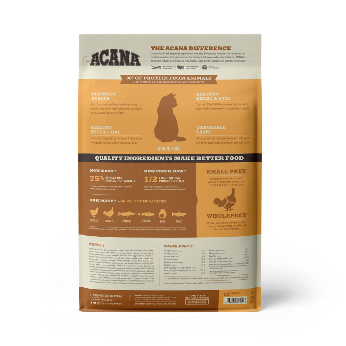 ACANA MEADOWLAND. 4,5 KILOS.