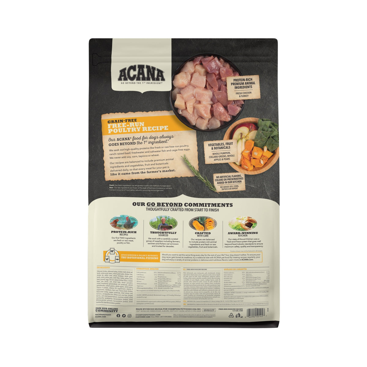 ACANA FREE RUN POULTRY. 5,9 KILOS.