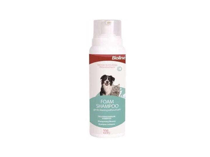 Shampoo Espuma Seca, Bioline.