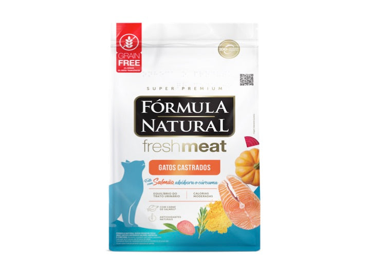 Formula Natural, Gatos Esterilizados Salmon. 1 kilo.