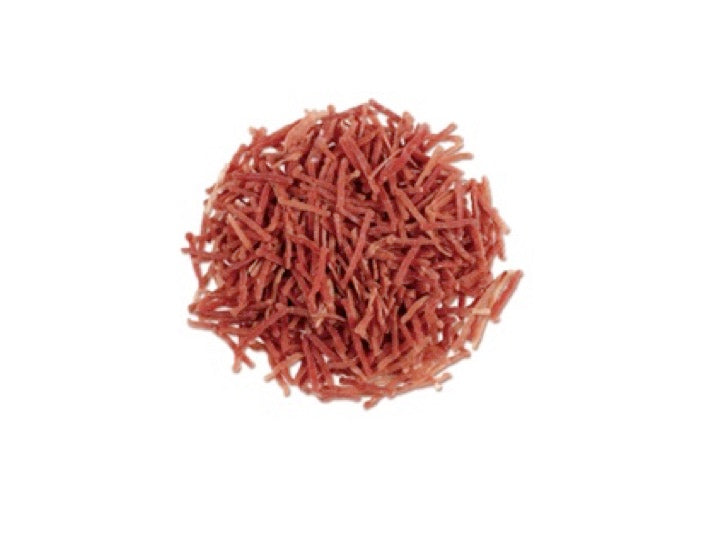 TIRITAS DE PECHUGA DE PATO, 80 G. WANPY.