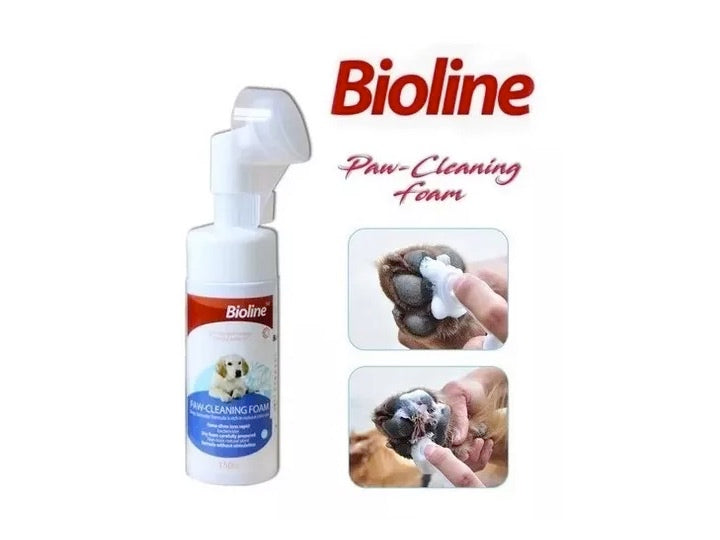 Espuma Limpia Patas, Bioline.
