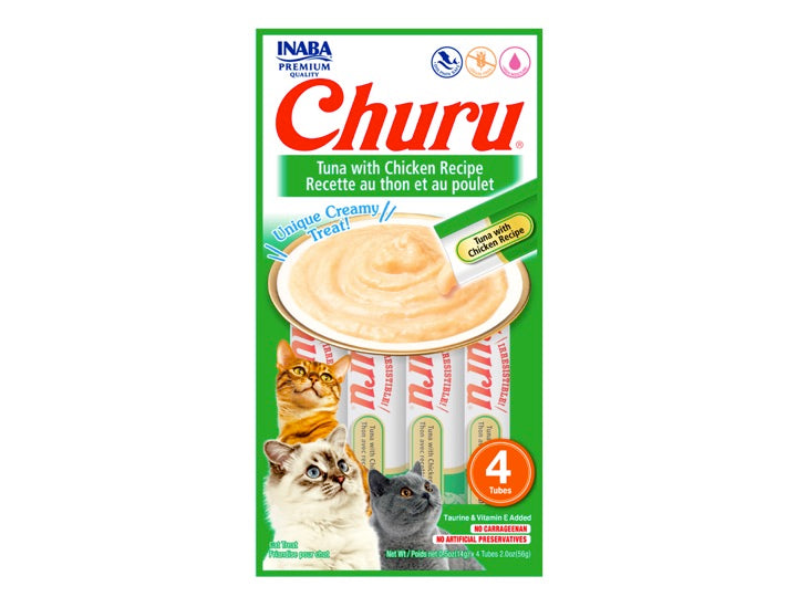 CHURU ATUN CON POLLO, 4 UNIDADES.