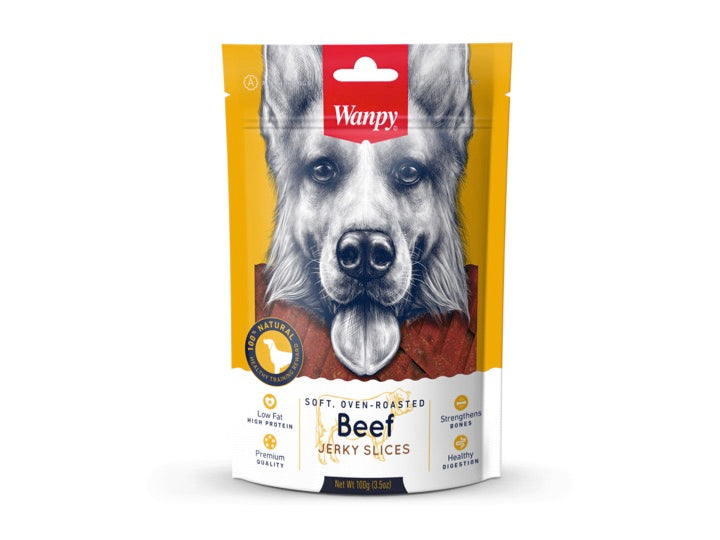 TIRITAS DE CARNE DE VACUNO 100 G. WANPY.