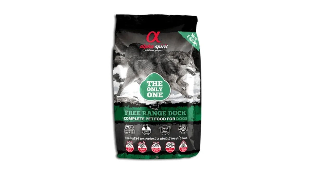 ALPHA SPIRIT, FREE RANGE DUCK. 12 KILOS.