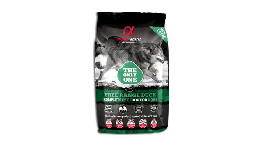 ALPHA SPIRIT, FREE RANGE DUCK. 12 KILOS.