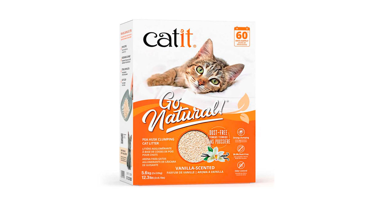 CATIT GO NATURAL VAINILLA. 5,6 KILOS.
