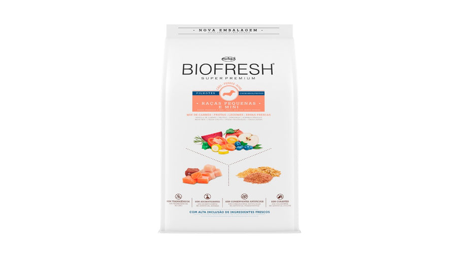 BIOFRESH CACHORRO, RAZAS PEQUEÑAS Y MINI. 3 KILOS.