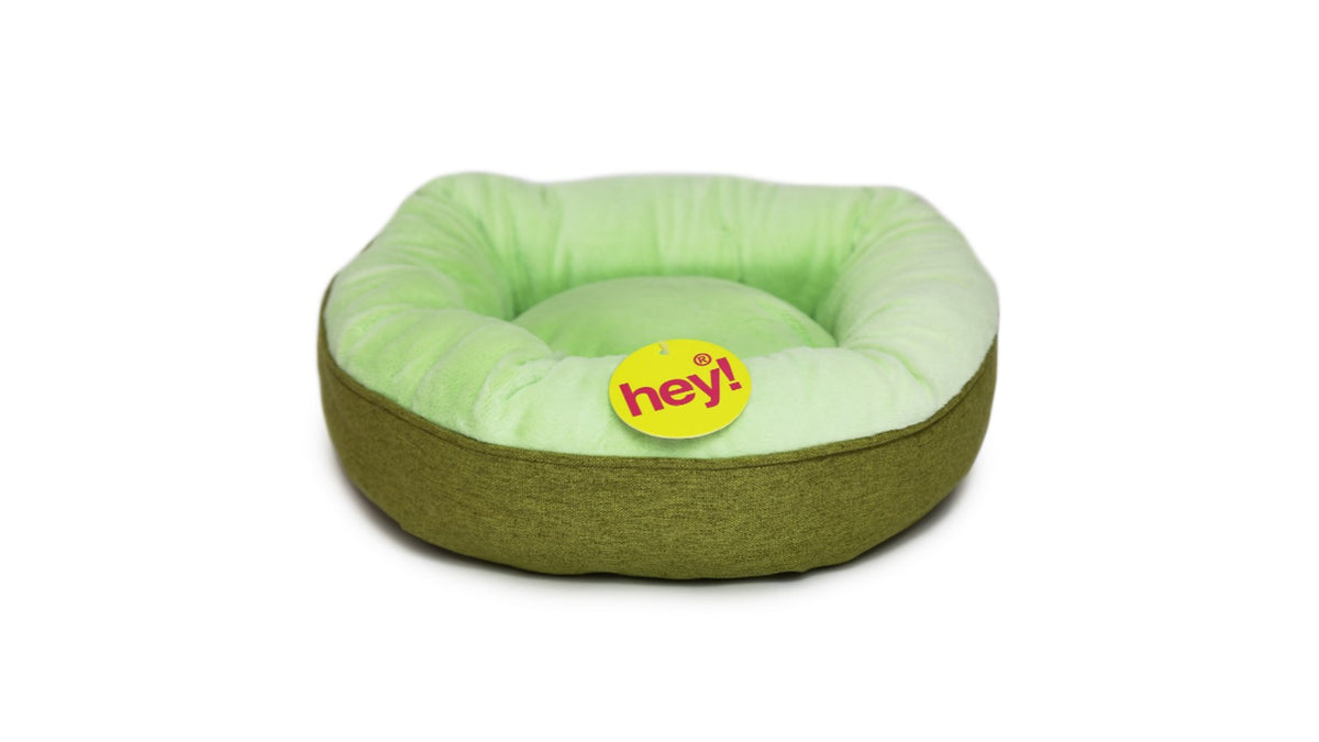 HEY! CAMA REDONDA CONFORT VERDE.
