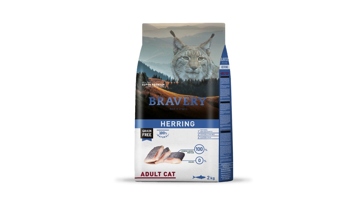 BRAVERY SENIOR HERRING CAT 2 KILOS