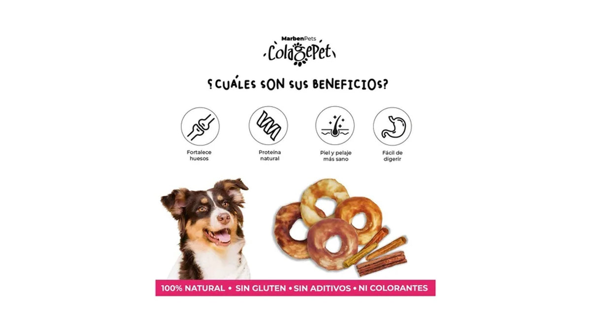 COLAGEPET DONA SNACK CARNE, 1 UNIDAD.