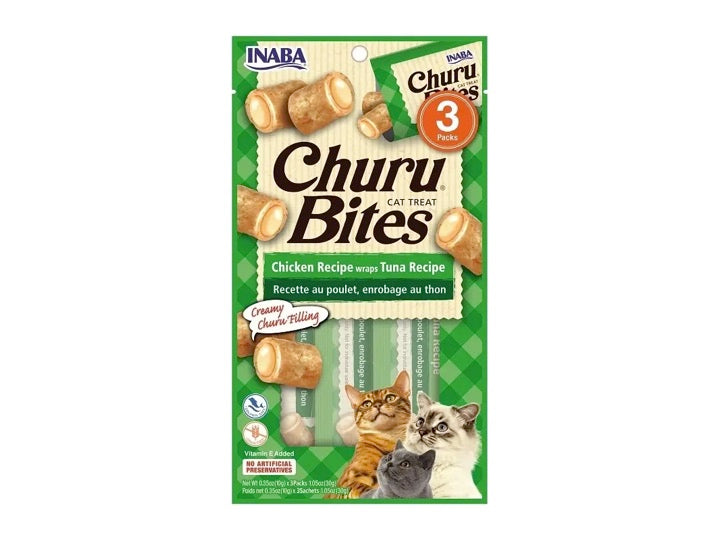 CHURU BITES, POLLO CON ATUN.