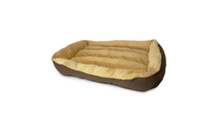 HEY! CAMA CONFORT CAFE Y BEIGE TALLA XL.