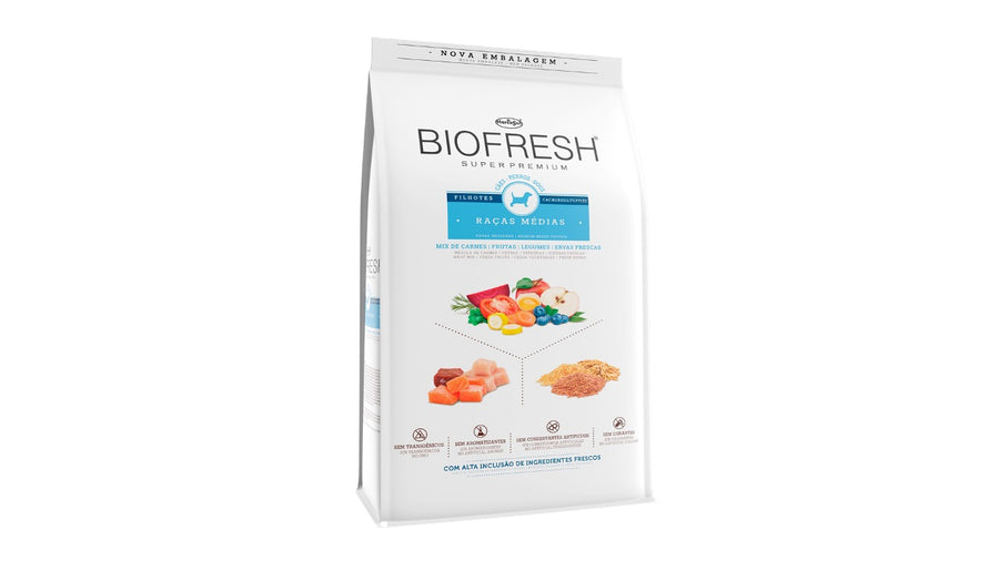 BIOFRESH ADULTO, RAZAS MEDIANAS. 10.1 KILOS.