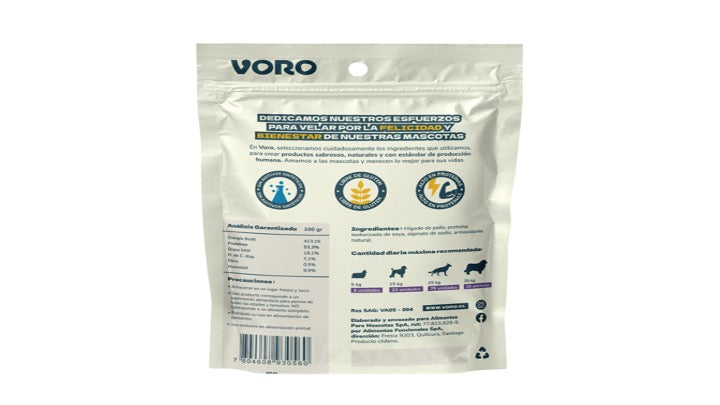 HIGADO DE POLLO 90 G. VORO.