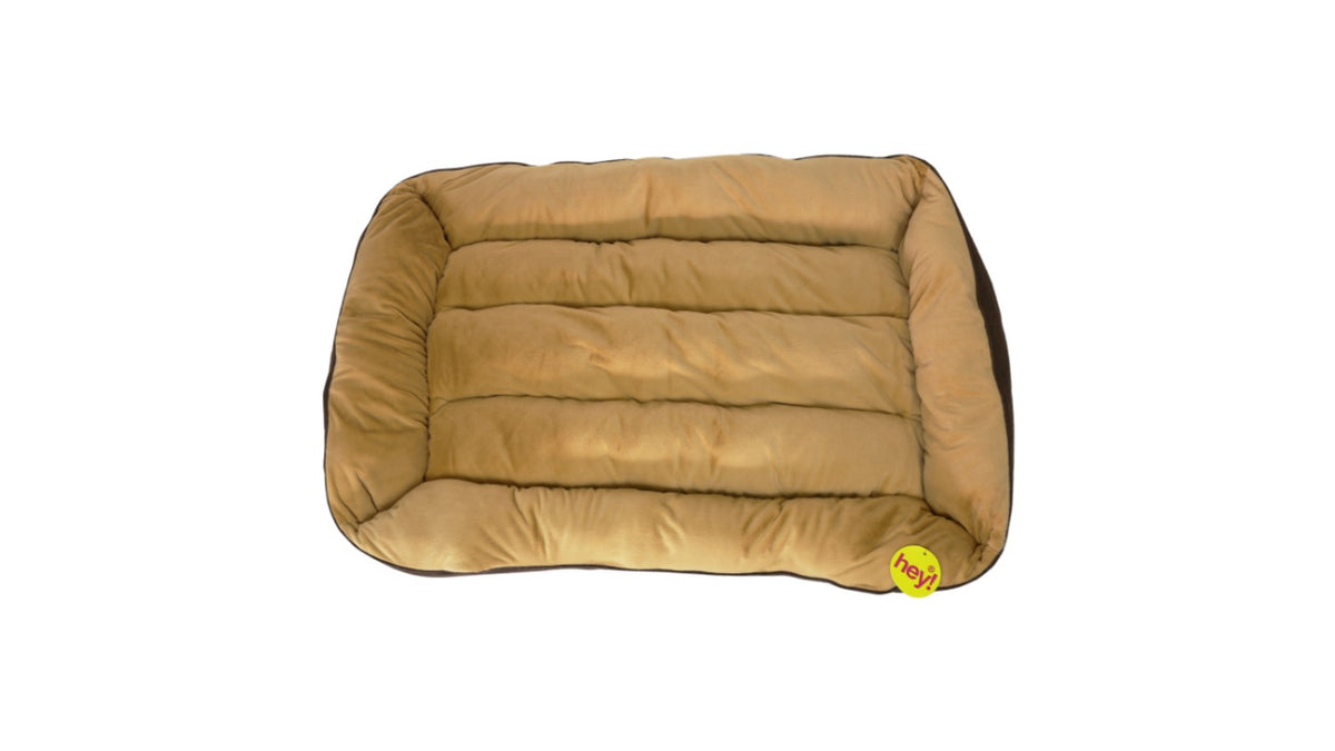 HEY! CAMA CONFORT CAFE Y BEIGE TALLA XL.
