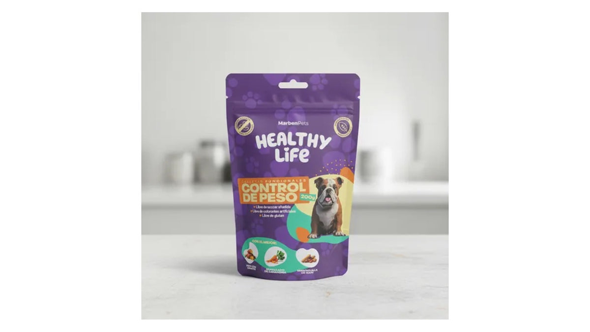 Galletas Libre De Granos, Healthy Life. Control De Peso 200g