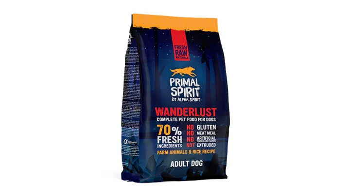 PRIMAL SPIRIT WONDERLUST, TODAS LAS RAZAS. 1 KILO.