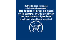 HILLS CIUDADO DIGESTIVO I/D, LOW FAT. 370G.