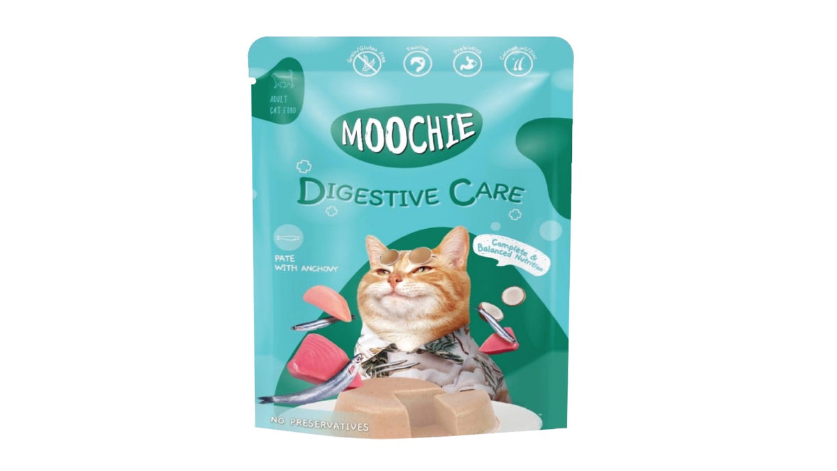 MOOCHIE DIGESTIVE CARE ( GRAIN FREE ). 70 GR.