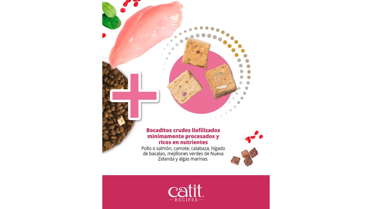 CATIT RECIPES DOUBLE FUSION KITTEN. 1,8 KILOS.