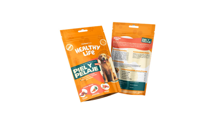 Galletas Libre De Granos, Healthy Life. Piel y Pelaje 200g.