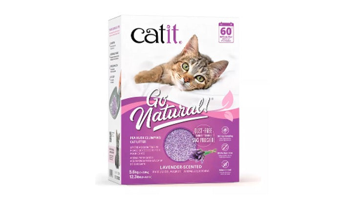 CATIT GO NATURAL LAVANDA. 5,6 KILOS.