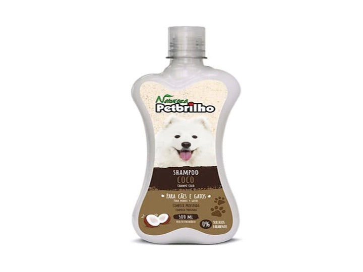 Shampoo Coco, Petbrilho. Perros y Gatos, 500ml.