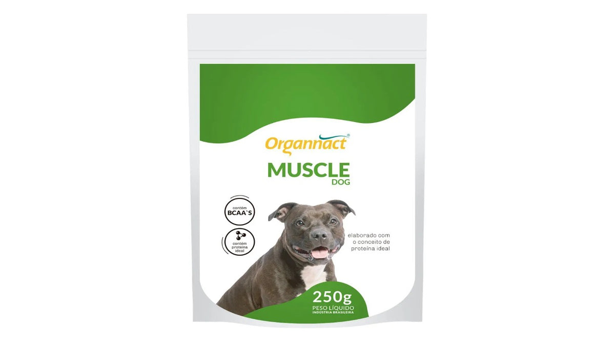 SUPLEMENTO MUSCLE DOG ORGANNACT. 250 G.