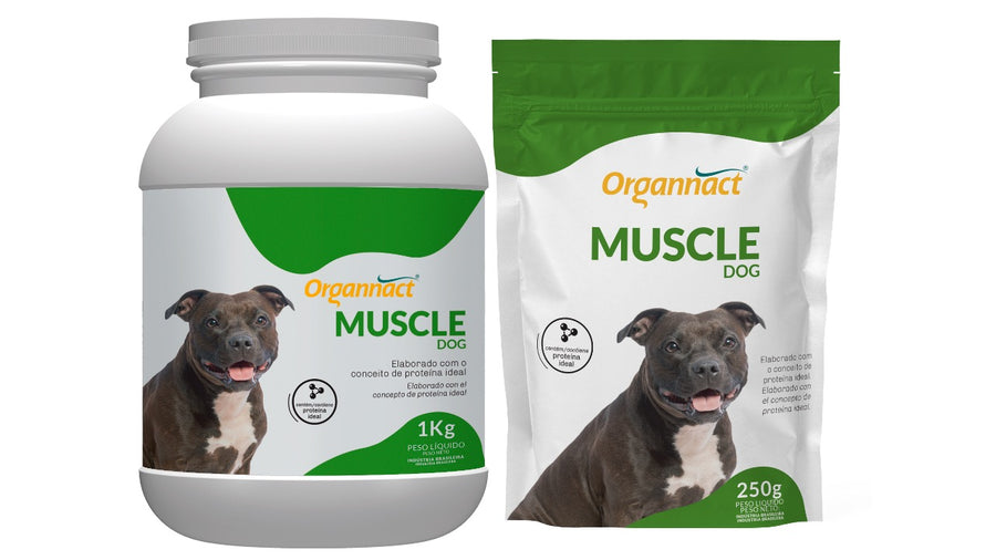 SUPLEMENTO MUSCLE DOG ORGANNACT 1 KILO.