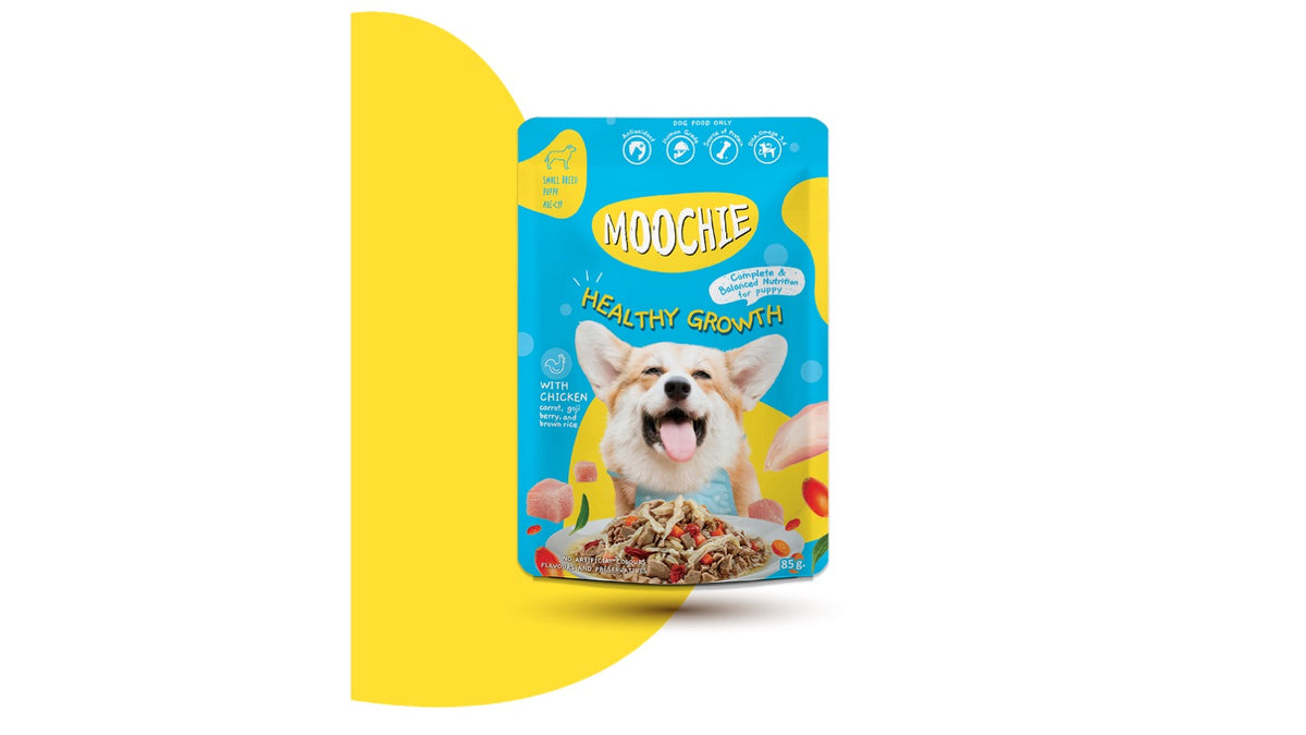 MOOCHIE HEALTHY GROWTH ( GRAIN FREE ). 70 GR.