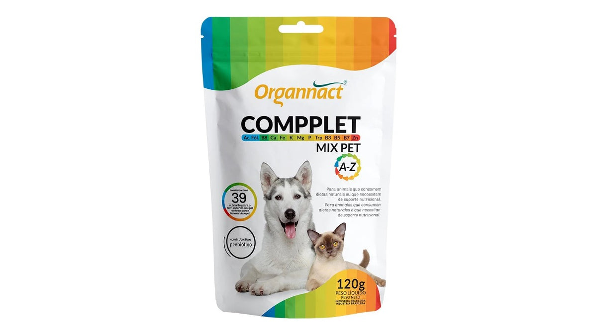SUPLEMENTO COMPLETO PERROS Y GATOS. COMPPLET MIX PET A-Z