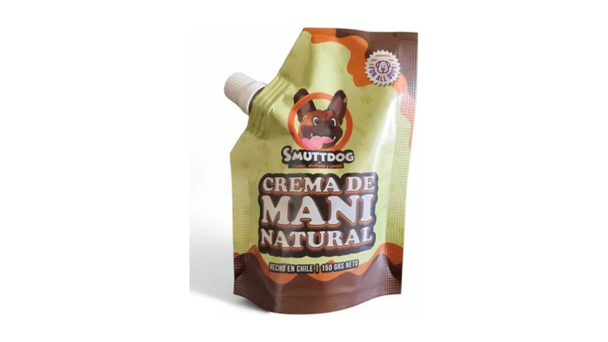 SMUTTDOG CREMA DE MANI NATURAL. 150 GRAMOS.