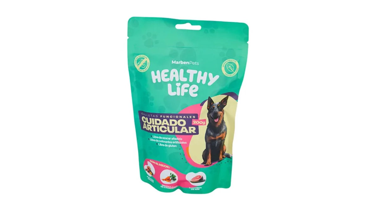 Galletas Libre De Granos, Healthy Life. Cuidado Articular 200g.