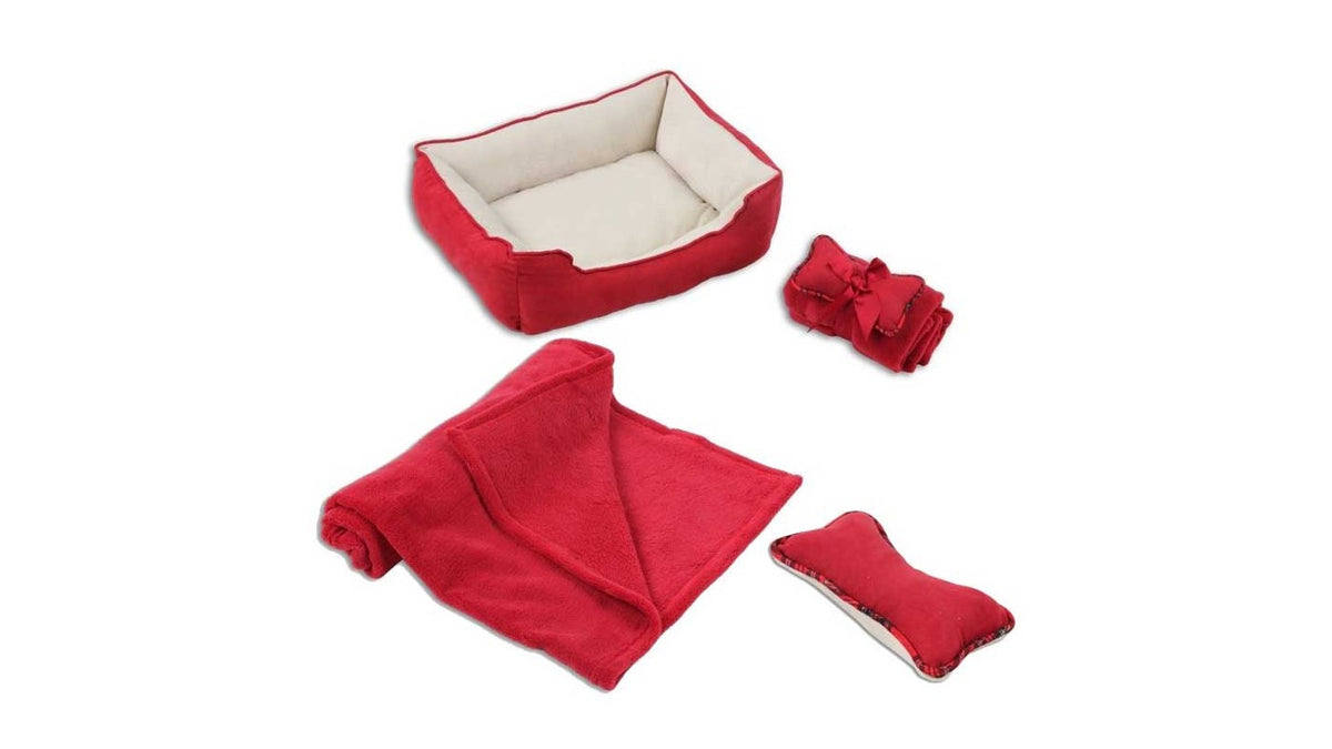 PAWISE 3EN1 CAMA MANTA COJIN. 56X46X18 CM.