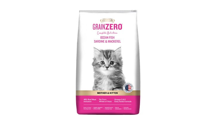 GRAIN ZERO MOTHER AND KITTEN. 3 KILOS.