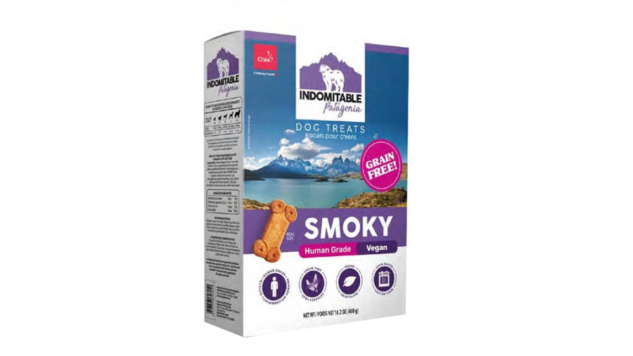 GALLETAS INDOMITABLE GRAIN FREE SMOKY. 460 GRAMOS.