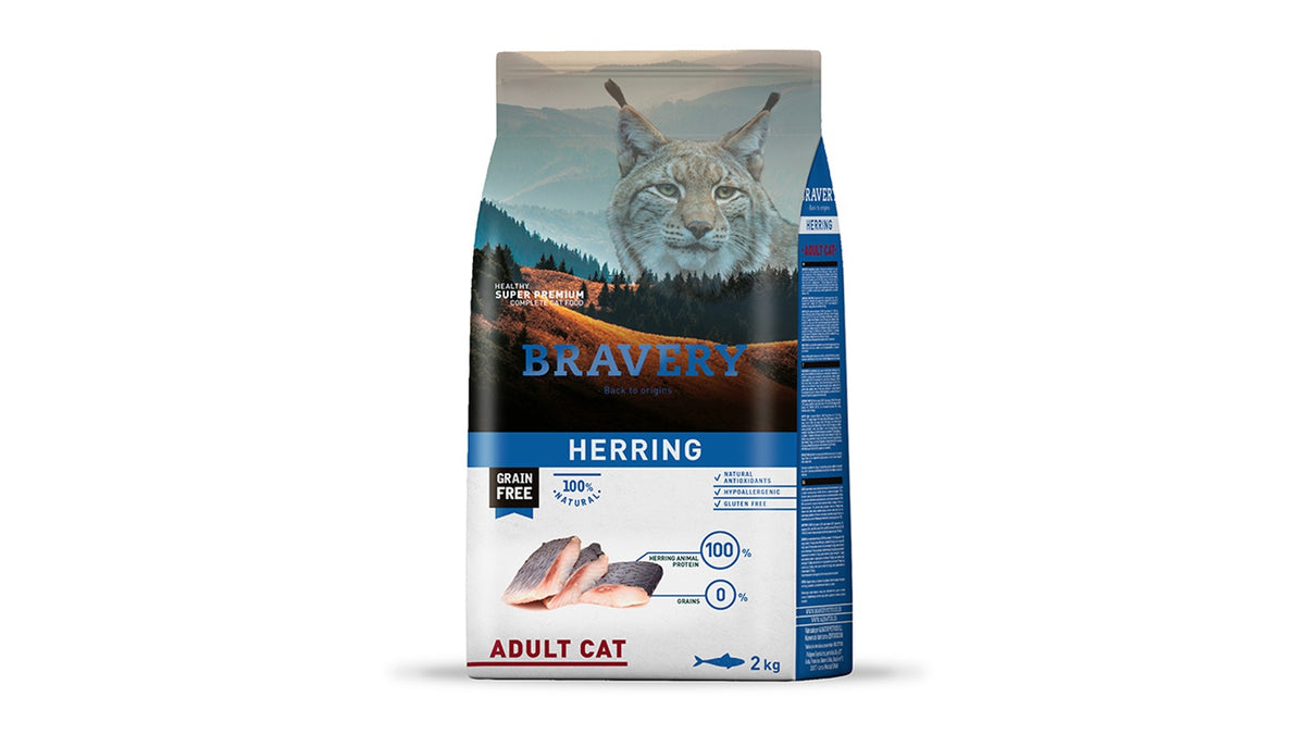 BRAVERY HERRING ADULTO. 2 KILOS.