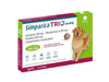 Simparica Trio, 1 Comprimido. Perros de 20 a 40 kilos.
