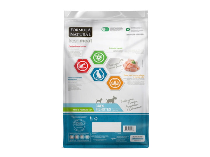 Formula Natural GF, Cachorros Razas Mini y Pequeñas. 7 Kilos.