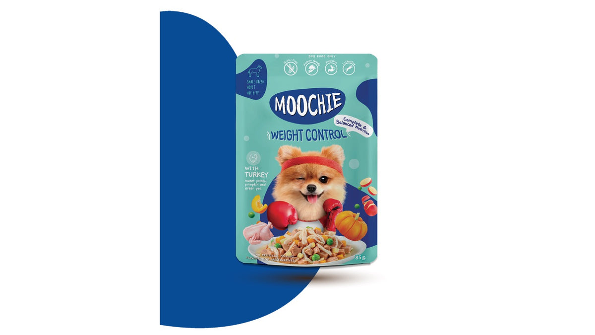 MOOCHIE  WEIGHT CONTROL ( GRAIN FREE ). 70 GR.