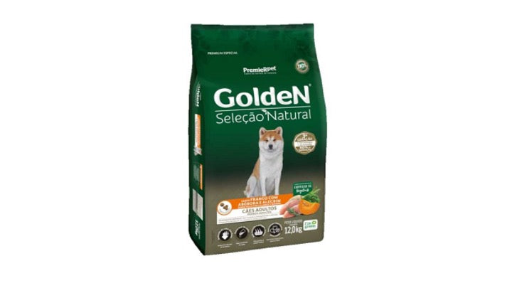 GoldeN® Selección Natural Perros Adultos Pollo, Calabaza y Romero. 3 kilos.