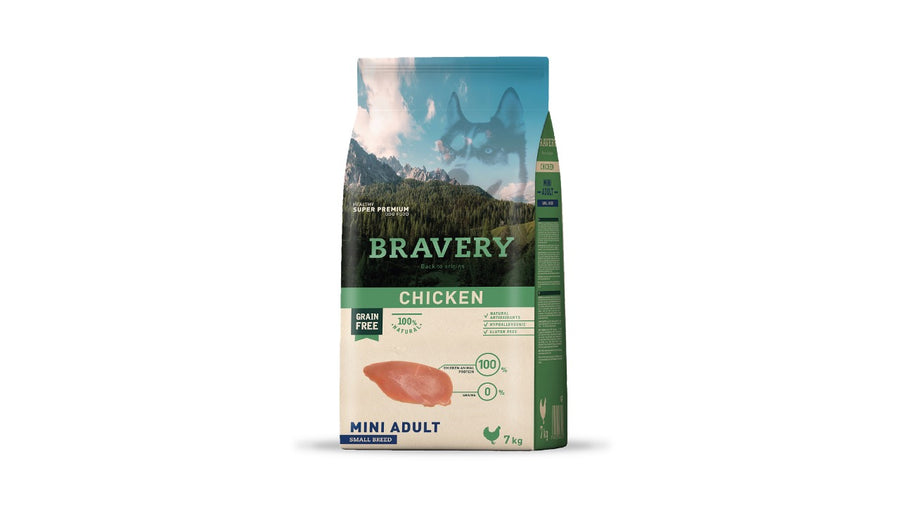 BRAVERY CHICKEN ADULT SMALL BREED 7 KG