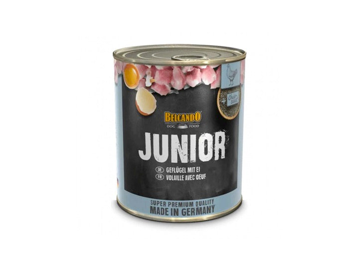 Belcando Junior, Ave con Huevo 800 G.