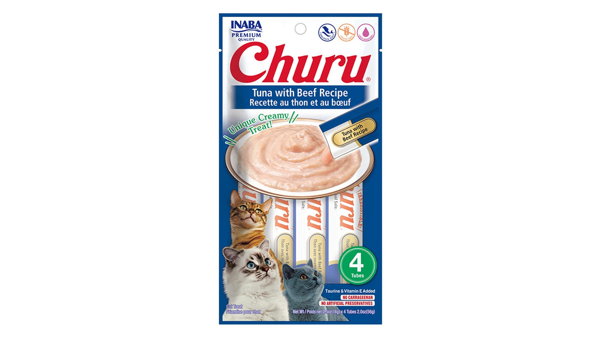 CHURU ATUN CON CARNE, 4 UNIDADES.