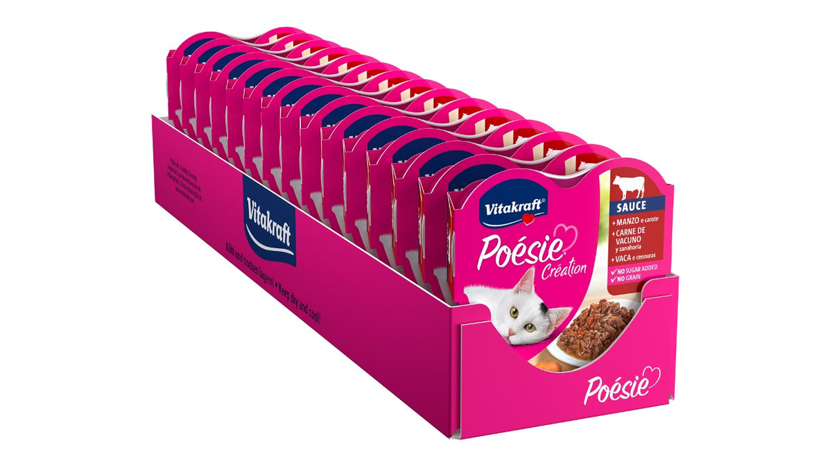 VITAKRAFT POESIE CREATION CARNE. 85 GRAMOS.