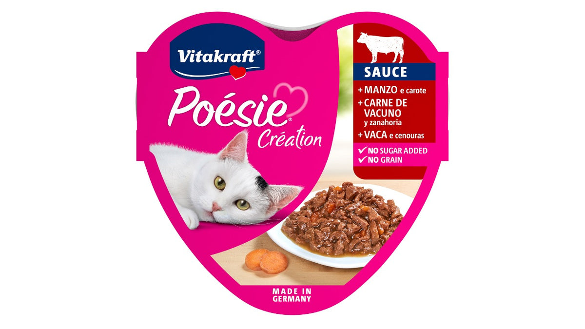 VITAKRAFT POESIE CREATION CARNE. 85 GRAMOS.