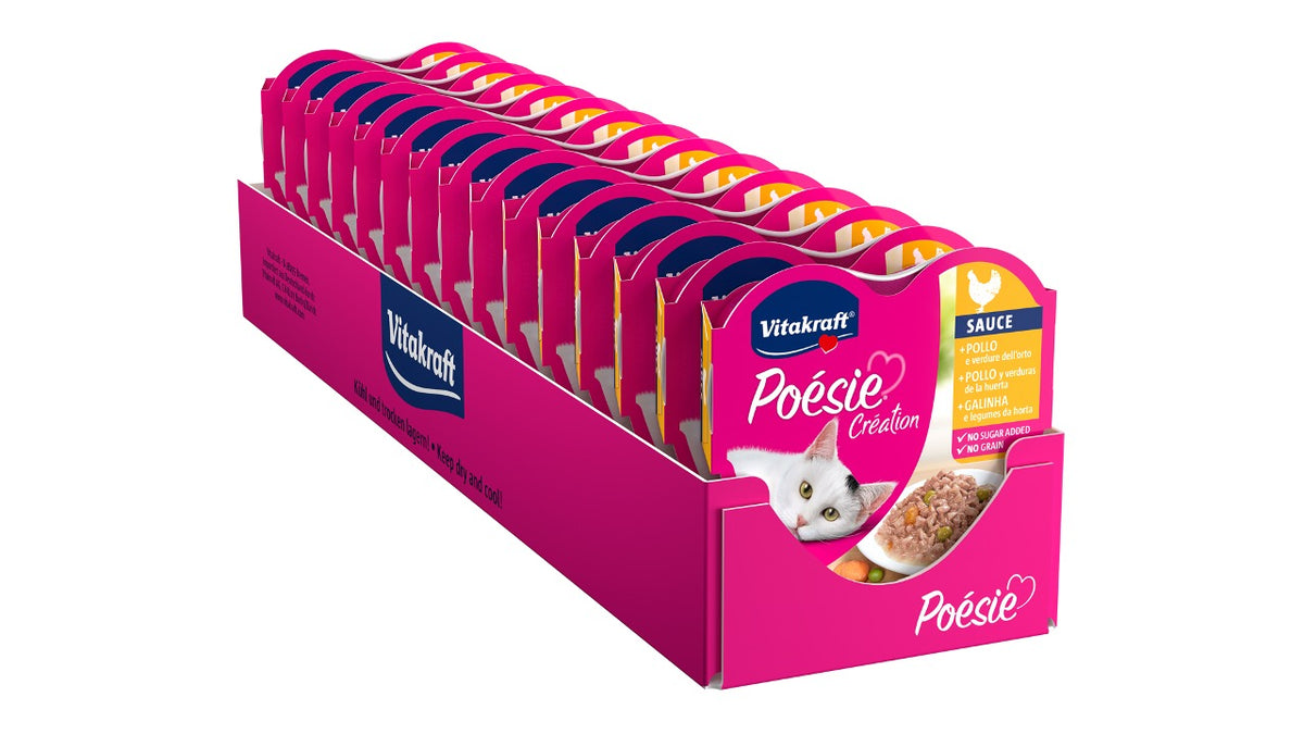 VITAKRAFT POESIE CREATION POLLO. 85 GRAMOS.