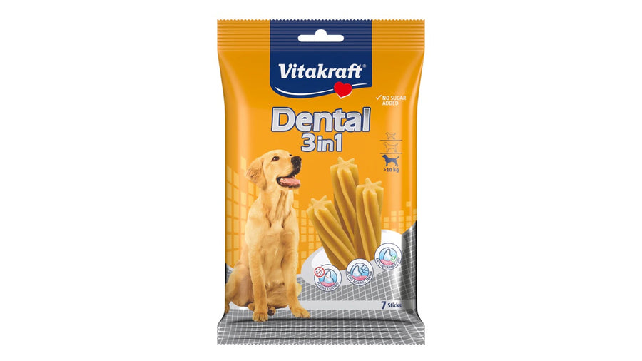 DENTAL 3in1 MEDIUM. 7 STICKS.